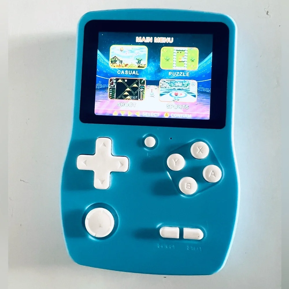32 Bit Handheld Gaming Console 3.0” IPS Screen Built in 139 Video Games Tested